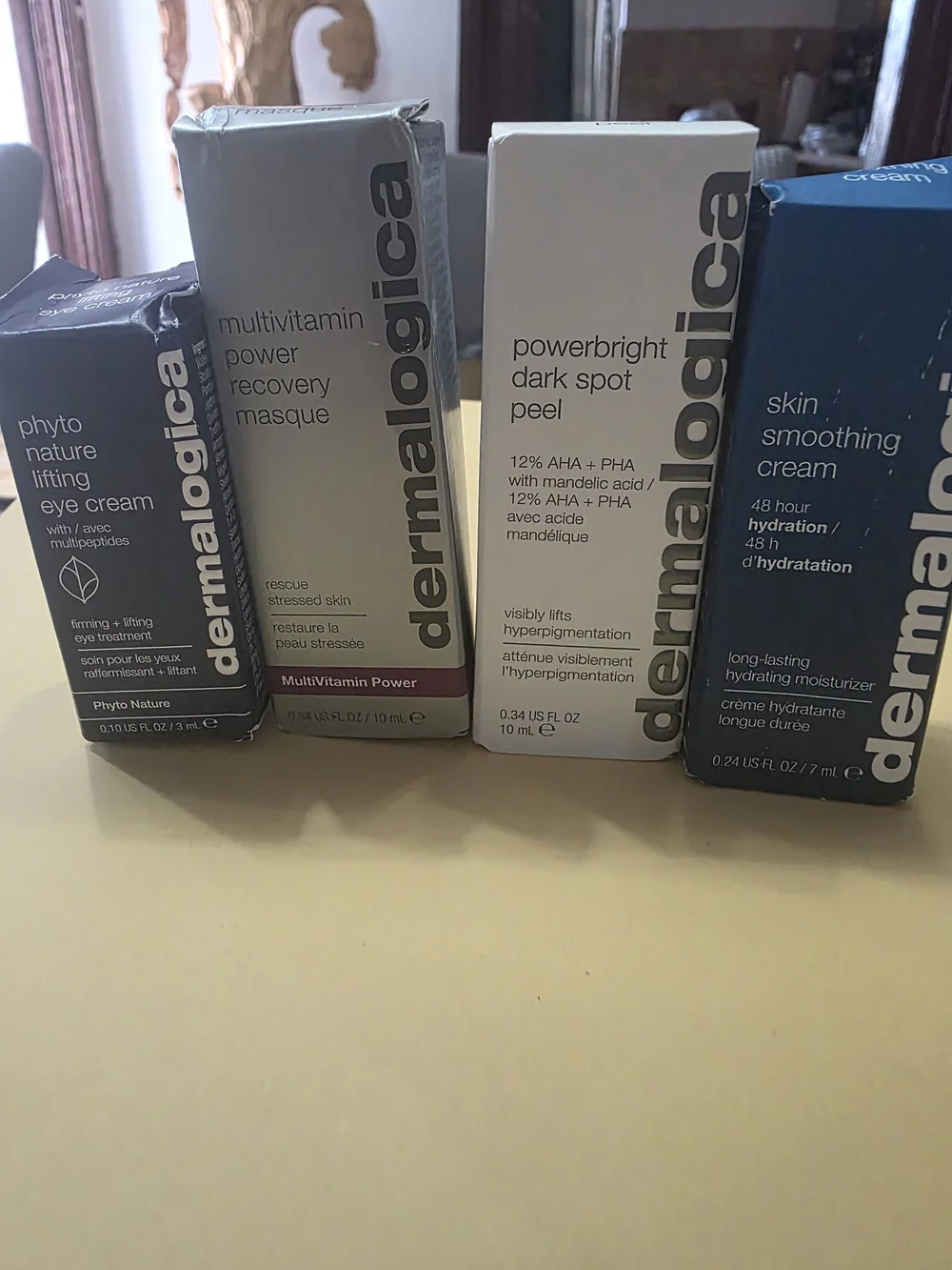 dermalogica 4pc Travel Size Facial Care Products